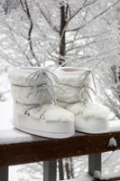 Trendyol Ecru Für Laced Plush Women's Snow Boots