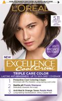 L’Oréal Paris крем за боядисване - EXCELLENCE Cool Cremes - 5.11 Ultra Ash Light Brown