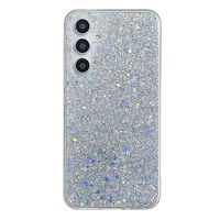 GLITTER Zaščitni ovitek za Samsung Galaxy A34 5G srebrn