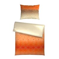 Esposa OBOJSTRANNÁ POSTEĽNÁ BIELIZEŇ, satén, terakotová, 140/200 cm