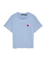 VERO MODA Majica  lavanda / crvena