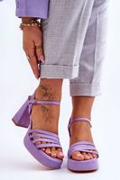 Boto Női Velúr Platform szandál Violet Verda