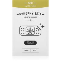 Konopný táta Patches 600 mg CBD plasture termic cu CBD 30 buc