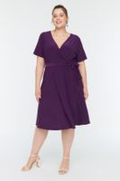 Dámské šaty Trendyol TBBSS22AH00019/Purple