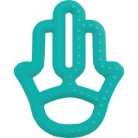 Minikoioi Teether Silicone hryzadielko 3m+ Green 1 ks
