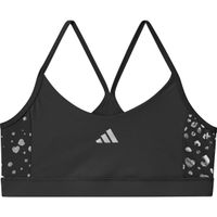 adidas JG TRAINING - ESSENTIALS GLAM BRA Спортно бюстие за момичета, черно, размер
