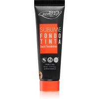 puroBIO Cosmetics Sublime tekutý make-up odstín 07 30 ml