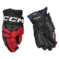 Rukavice CCM Jetspeed FT8 Pro SR, čierna-červená-biela, Senior, 14"