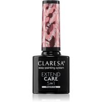 Claresa Extend Care 5 in 1 Keratin podlak za gel nohte s hranilnim učinkom odtenek #3 5 g