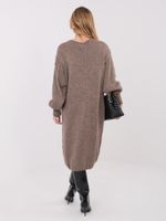 Sukienka-IN-SK-5962.22-ciemny bezowy