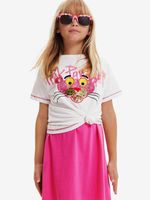 Desigual Pink Panther Gyerek Póló Fehér