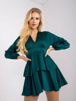 Dress-DHJ-SK-15178.45P-dark green