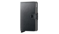 Secrid Miniwallet MIRUM Plant-Based Black Unisex - Peňaženka Secrid - Čierna - MMi-Black-One-size - Size: One size