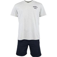 Russell Athletic SET TEE SHORT Мъжки комплект-пижама, сиво, размер