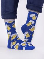 Yoclub Man's Cotton Socks Patterns Colors SKA-0054F-H900