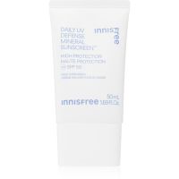 innisfree Daily UV Defense Mineral Sunscreen minerálny ochranný fluid na tvár SPF 50 50 ml