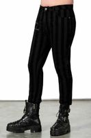 KILLSTAR Hose unisex- Blackjack - Schwarz S