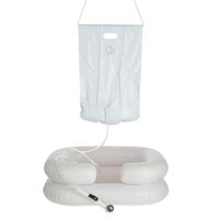 Hajmosó tál zuhannyal