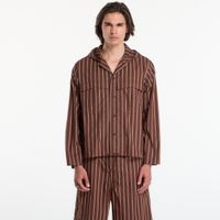 Koszula Études Studio Hooded Shirt Striped Dark Brown 48