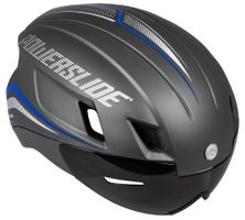 Prilba Powerslide Wind Matt Ti, čierna, 52-59cm