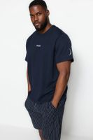 Piżama męska Trendyol TMNSS23PT00014/Navy blue