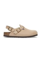 Nubukové šľapky Birkenstock Tokio