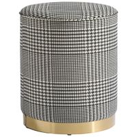 MID.YOU TABURET, textil, kompozitní dřevo,