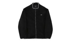 Vans Griffen Sherpa Zip Jacket - Dámske - Mikina Vans - Čierne - VN0A7RP1BLK - Veľkosť: S