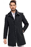 PLT8366 DEWBERRY MEN'S COAT-ANTHRACITE