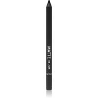 Gosh Matte контурний олівець для очей  з матуючим ефектом відтінок 002 Black 1.2 гр