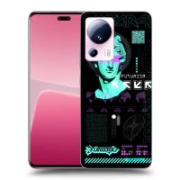 Silikónový prehľadný obal pre Xiaomi 13 Lite - RETRO