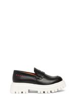 Leather Loafers W/ Logo