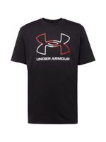UNDER ARMOUR Tehnička sportska majica 'Foundation'  crvena / crna / bijela