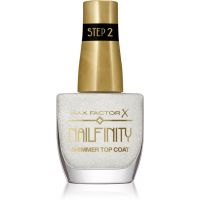 Max Factor Nailfinity Shimmer Top Coat gel nadlak za nohte za bleščeč sijaj odtenek 102 Starry Veil 12 ml