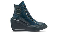 Converse Chuck 70 De Luxe Wedge Platform Leather