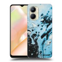 Silikónový čierny obal pre Realme C33 (2023) - Organic blue