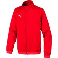 Puma LIGA SIDELINE JACKET JR Спортно яке за момчета, червено, размер
