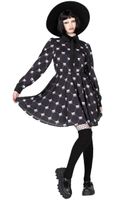 Damen Kleid KILLSTAR x GLOOMY the Naughty Grizzly - Goth Bear - schwarz XS