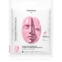L’biotica Transforming Collagen Mask with PDRN in Microcapsules maseczka kolagenowa ujędrniający skórę 1 szt.