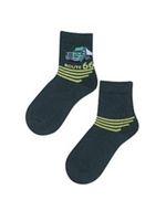 Gatta G34 socks. N01 Cottoline Boys Modeled 27-32 green 245