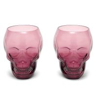 szklanki (zestaw 2 szt.) KILLSTAR - Cranium - Plum