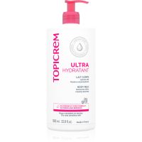 Topicrem UH BODY Ultra-Moisturizing Body Milk globinsko vlažilno mleko za telo za suho in občutljivo kožo 1000 ml