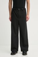 Nanushka pantaloni din lână