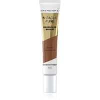 Max Factor Miracle Pure кремовий бронзер для сяючої шкіри відтінок 002 Medium to Dark 15 мл