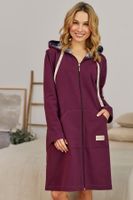 Dámský župan Doctor Nap 7107 - bavlna Vínově-červená S