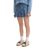 Cropp - Plisirano krilo - modra