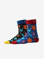 Sam 73 Aisek Socken 2 Paar Kinder Blau