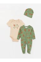 LC Waikiki Printed Baby Boy Hospital Exit Set of 3