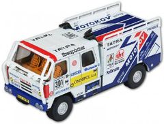 Auto Tatra 812 rallye kov, 18cm 1:43, v krabičke Kovap