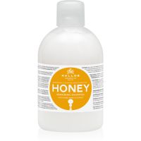 Kallos KJMN Professional Honey hydratačný a revitalizačný šampón pre suché a poškodené vlasy 1000 ml